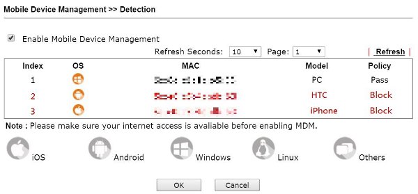 Mobile Device Management >> Detection