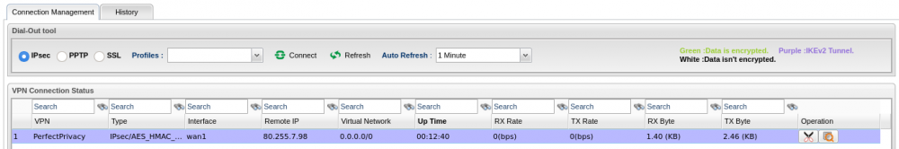 VPN Connection Management