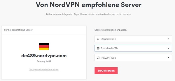 NordVPN-Server