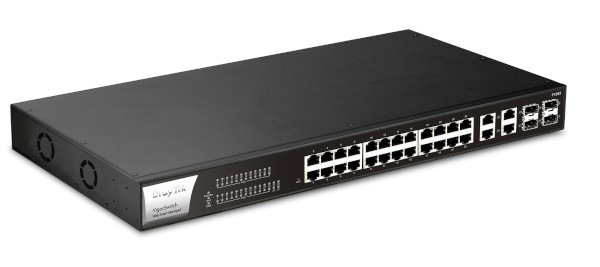 12-Port Managed PoE Gigabit Switch