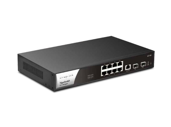 10-Port Managed Gigabit Switch