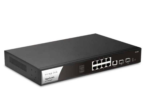 10-Port Managed PoE Gigabit Switch