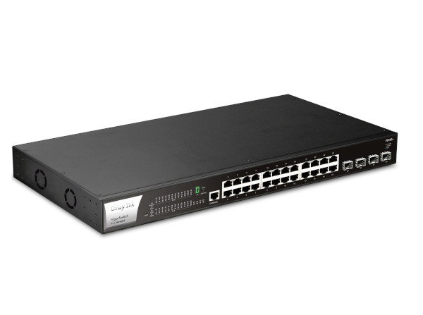 28-Port L2+ Managed 10G PoE Switch